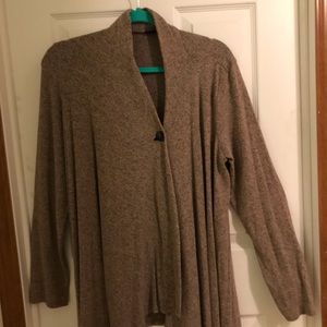 Hachi One Button Wrap Cardigan Sweater